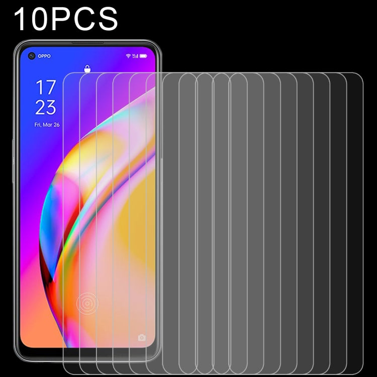 10pcs 0.26mm 9H 2.5D Tempered Glass Film, For OPPO Reno5 Z (10 PCS), For OPPO A74 5G (10 PCS), For OPPO F19 (10 PCS), For OPPO A54 (10 PCS), For OPPO Find X3 Lite (10 PCS), For OPPO F19 Pro / F19 Pro+ (10 PCS), For OPPO Reno5 Lite (10 PCS)