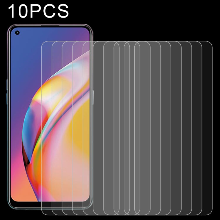 10pcs 0.26mm 9H 2.5D Tempered Glass Film, For OPPO Reno5 Z (10 PCS), For OPPO A74 5G (10 PCS), For OPPO F19 (10 PCS), For OPPO A54 (10 PCS), For OPPO Find X3 Lite (10 PCS), For OPPO F19 Pro / F19 Pro+ (10 PCS), For OPPO Reno5 Lite (10 PCS)