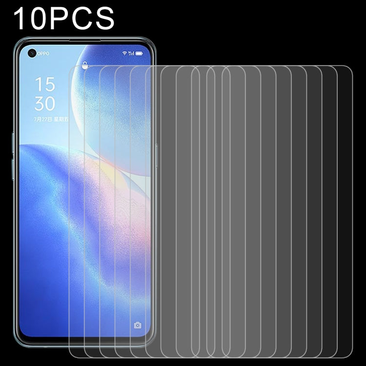 10pcs 0.26mm 9H 2.5D Tempered Glass Film, For OPPO Reno5 Z (10 PCS), For OPPO A74 5G (10 PCS), For OPPO F19 (10 PCS), For OPPO A54 (10 PCS), For OPPO Find X3 Lite (10 PCS), For OPPO F19 Pro / F19 Pro+ (10 PCS), For OPPO Reno5 Lite (10 PCS)