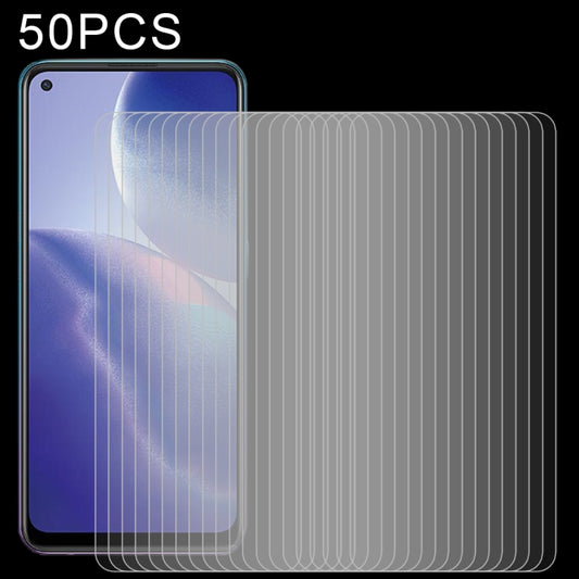 50pcs 0.26mm 9H 2.5D Tempered Glass Film, For OPPO Reno5 Z (50 PCS), For OPPO A74 5G (50 PCS), For OPPO F19 (50 PCS), For OPPO A54 (50 PCS), For OPPO Find X3 Lite (50 PCS), For OPPO F19 Pro / F19 Pro+ (50 PCS), For OPPO Reno5 Lite (50 PCS)