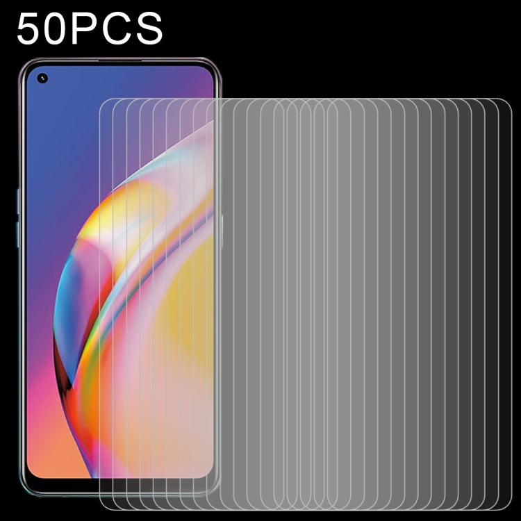 50pcs 0.26mm 9H 2.5D Tempered Glass Film, For OPPO Reno5 Z (50 PCS), For OPPO A74 5G (50 PCS), For OPPO F19 (50 PCS), For OPPO A54 (50 PCS), For OPPO Find X3 Lite (50 PCS), For OPPO F19 Pro / F19 Pro+ (50 PCS), For OPPO Reno5 Lite (50 PCS)