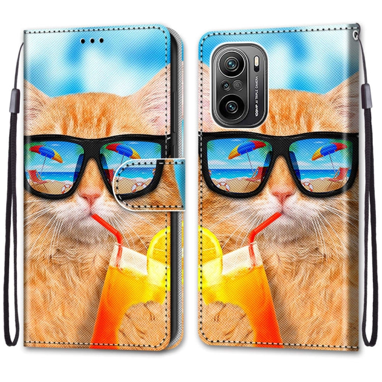 Colored Drawing Cross Texture Horizontal Flip PU Leather Case with Holder &amp; Card Slots &amp; Wallet &amp; Lanyard, Series 1