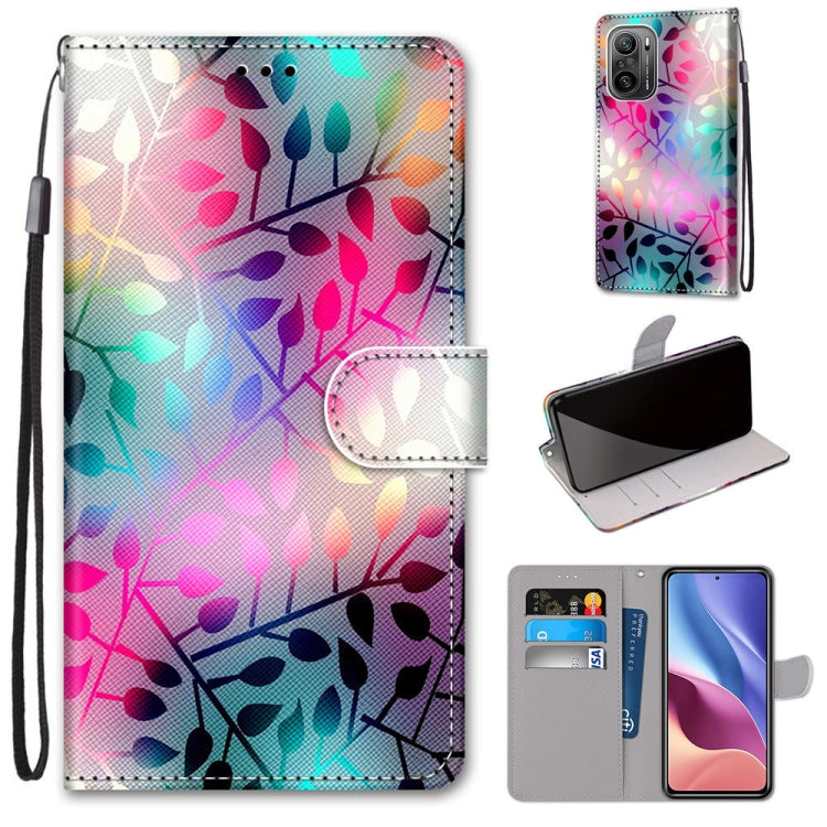 Coloured Drawing Cross Texture Horizontal Flip PU Leather Case with Holder & Card Slots & Wallet & Lanyard, Series 1