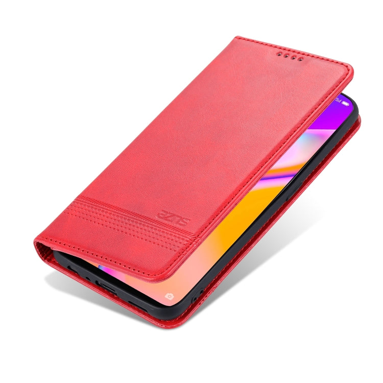 AZNS Magnetic Calf Texture Horizontal Flip Leather Case with Card Slots &amp; Holder &amp; Wallet, For OPPO A94 / F19 Pro / Reno5 Lite, For Xiaomi Mi 11 Ultra