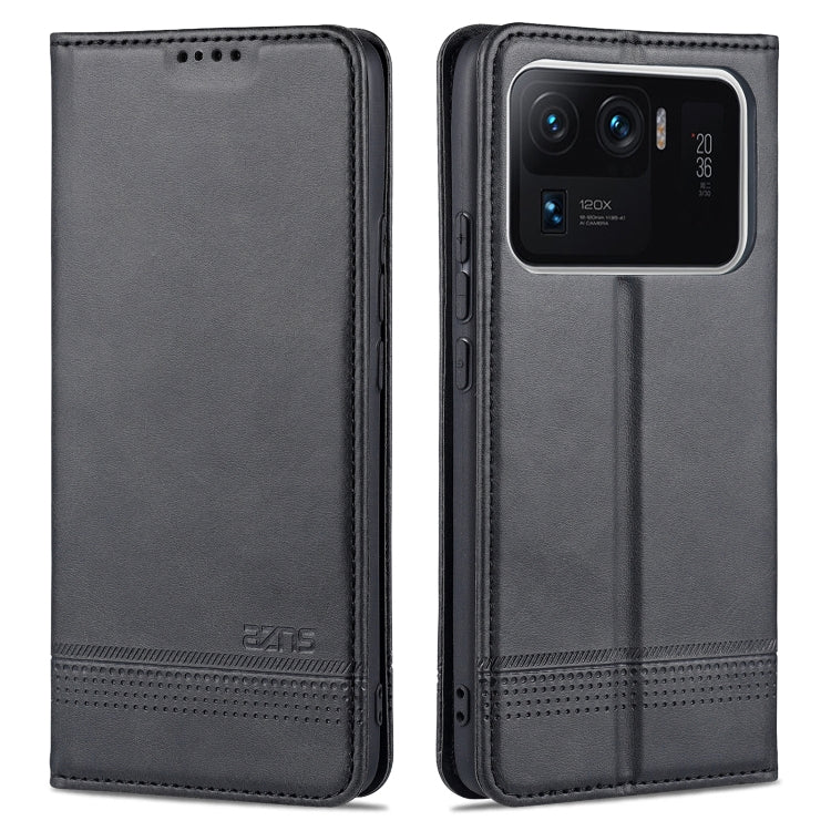 AZNS Magnetic Calf Texture Horizontal Flip Leather Case with Card Slots & Holder & Wallet, For OPPO A94 / F19 Pro / Reno5 Lite, For Xiaomi Mi 11 Ultra