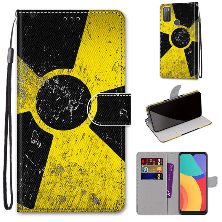 Coloured Drawing Cross Texture Horizontal Flip PU Leather Case with Holder & Card Slots & Wallet & Lanyard, Series 1