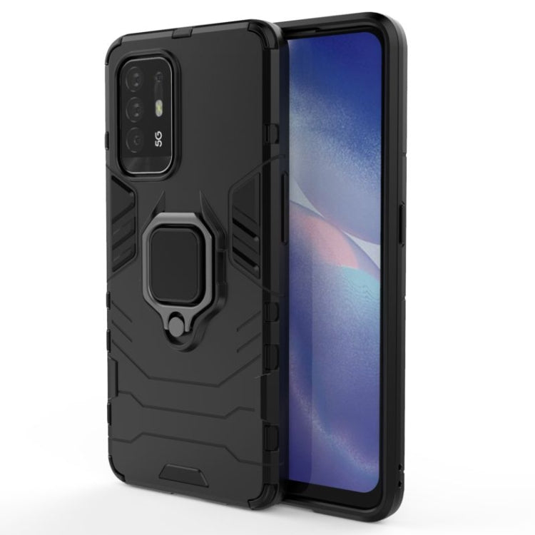 Shockproof PC + TPU Protective Case with Magnetic Ring Holde, For OPPO Reno5 Z 5G, For vivo iQOO Z3 5G