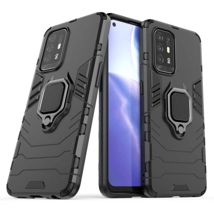 Shockproof PC + TPU Protective Case with Magnetic Ring Holde, For OPPO Reno5 Z 5G, For vivo iQOO Z3 5G