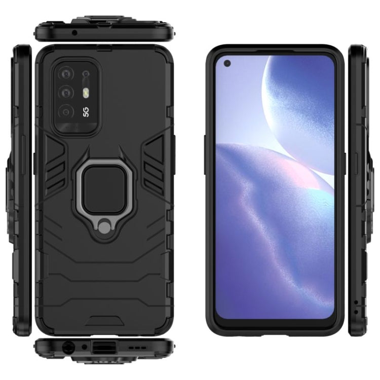 Shockproof PC + TPU Protective Case with Magnetic Ring Holde, For OPPO Reno5 Z 5G, For vivo iQOO Z3 5G