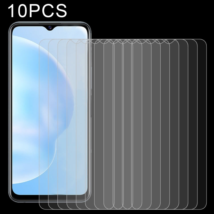 10 PCS 0.26mm 9H 2.5D Tempered Glass Film, For vivo Y20s [G] (10 PCS), For vivo X60 (10 PCS), For vivo iQOO Z3 (10 PCS), For vivo Y72 5G / Y02 / Y02s / Y35 5G (10 PCS), For vivo iQOO Neo5 (10 PCS), For vivo S9 (10 PCS), For vivo S9e (10PCS)