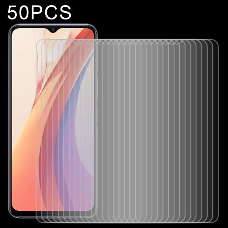 50 PCS 0.26mm 9H 2.5D Tempered Glass Film, For vivo Y20s [G] (50 PCS), For vivo X60 (50 PCS), For vivo iQOO Z3 (50 PCS), For vivo Y72 5G / Y02  / Y02s / Y35 5G (50 PCS), For vivo iQOO Neo5 (50 PCS), For vivo S9 (50 PCS), For vivo S9e (50 PCS)