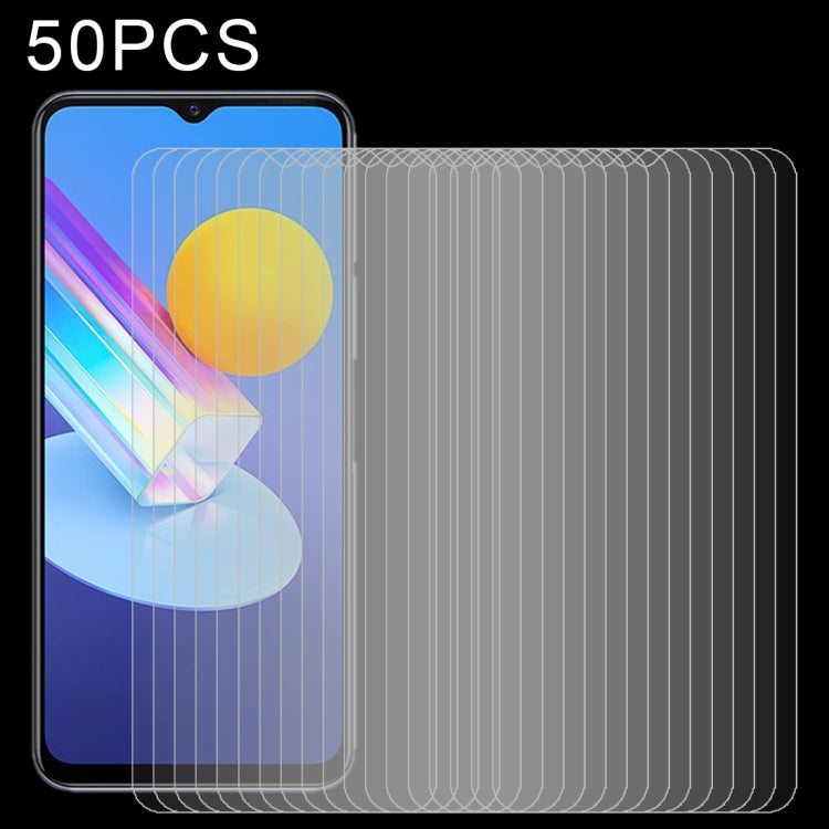 50 PCS 0.26mm 9H 2.5D Tempered Glass Film, For vivo Y20s [G] (50 PCS), For vivo X60 (50 PCS), For vivo iQOO Z3 (50 PCS), For vivo Y72 5G / Y02 / Y02s / Y35 5G (50 PCS), For vivo iQOO Neo5 (50 PCS), For vivo S9 (50 PCS), For vivo S9e (50PCS)