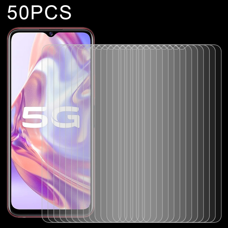 50 PCS 0.26mm 9H 2.5D Tempered Glass Film, For vivo Y20s [G] (50 PCS), For vivo X60 (50 PCS), For vivo iQOO Z3 (50 PCS), For vivo Y72 5G / Y02  / Y02s / Y35 5G (50 PCS), For vivo iQOO Neo5 (50 PCS), For vivo S9 (50 PCS), For vivo S9e (50 PCS)