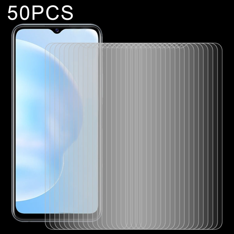 50 PCS 0.26mm 9H 2.5D Tempered Glass Film, For vivo Y20s [G] (50 PCS), For vivo X60 (50 PCS), For vivo iQOO Z3 (50 PCS), For vivo Y72 5G / Y02  / Y02s / Y35 5G (50 PCS), For vivo iQOO Neo5 (50 PCS), For vivo S9 (50 PCS), For vivo S9e (50 PCS)