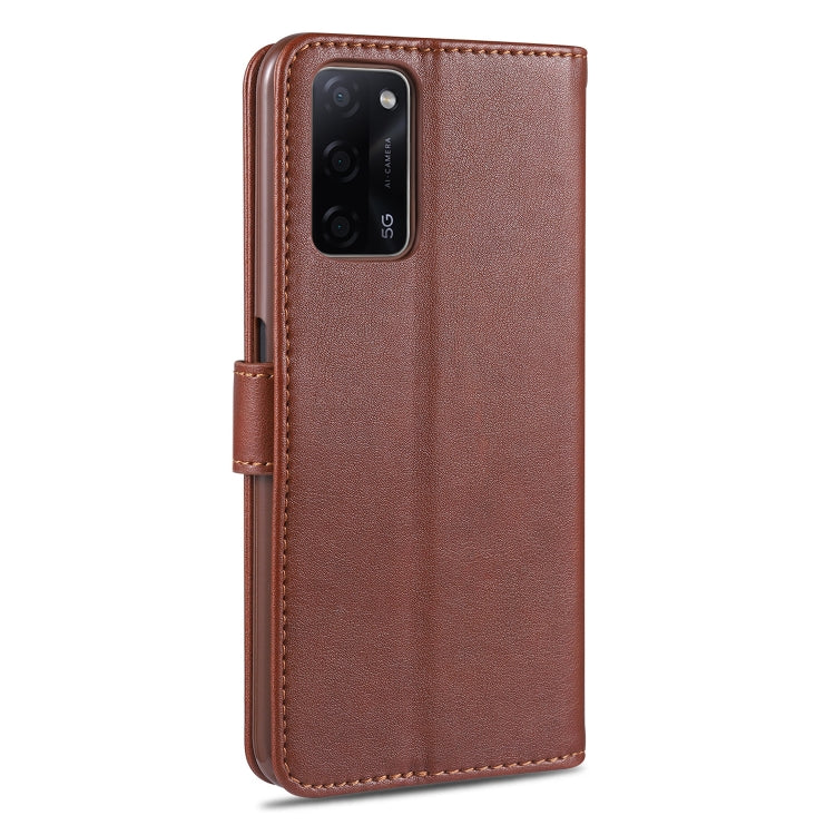 AZNS Sheepskin Texture Horizontal Flip Leather Case with Holder & Card Slots & Wallet, For OPPO A55 5G, For OPPO A93 5G, For OPPO A74 5G