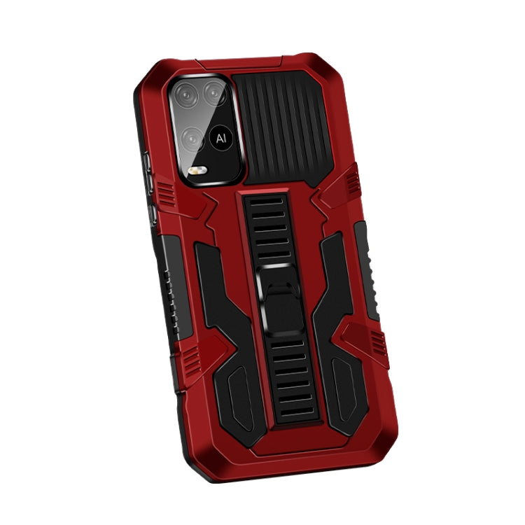 Vanguard Warrior All Inclusive Double-color Shockproof TPU + PC Protective Case with Holder, For OPPO A54 4G, For OPPO Realme 8 / 8 Pro, For Redmi Note 10 Pro Max, For Redmi Note 10 Pro, For Samsung Galaxy A32 4G