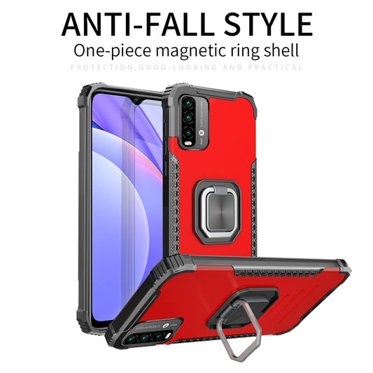 Fierce Warrior Series Armor All-inclusive Shockproof Aluminum Alloy + TPU Protective Case with Ring Holder, For Xiaomi Redmi Note 9 4G, For Xiaomi Redmi 9A, For Xiaomi Mi 10T Pro 5G, For Xiaomi Mi 11, For Motorola Moto G9 Power, For Motorola Moto G9 Plus