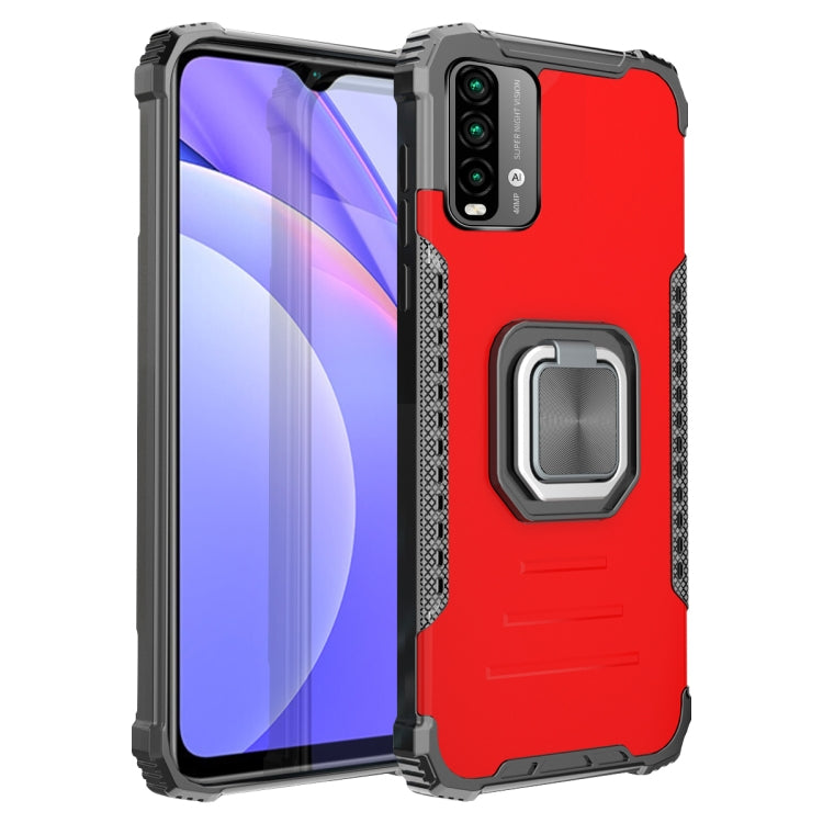 Fierce Warrior Series Armor All-inclusive Shockproof Aluminum Alloy + TPU Protective Case with Ring Holder, For Xiaomi Redmi Note 9 4G, For Xiaomi Redmi 9A, For Xiaomi Mi 10T Pro 5G, For Xiaomi Mi 11, For Motorola Moto G9 Power, For Motorola Moto G9 Plus