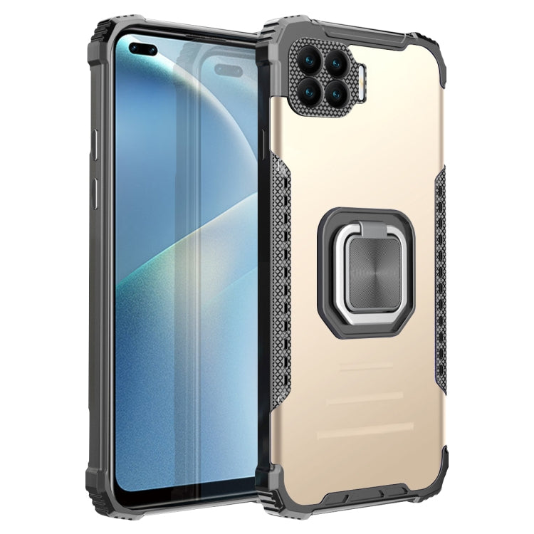 Fierce Warrior Series Armor All-inclusive Shockproof Aluminum Alloy + TPU Protective Case with Ring Holder, For OPPO Reno4 F, For OPPO Reno 5, For OPPO Realme 7 Pro, For OPPO Realme 5, For Tecno Spark 6 Go, For vivo Y20 / Y20i