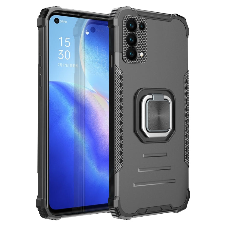 Fierce Warrior Series Armor All-inclusive Shockproof Aluminum Alloy + TPU Protective Case with Ring Holder, For OPPO Reno4 F, For OPPO Reno 5, For OPPO Realme 7 Pro, For OPPO Realme 5, For Tecno Spark 6 Go, For vivo Y20 / Y20i