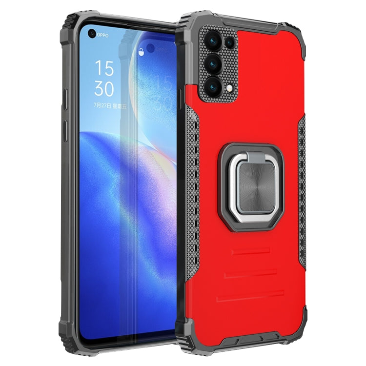 Fierce Warrior Series Armor All-inclusive Shockproof Aluminum Alloy + TPU Protective Case with Ring Holder, For OPPO Reno4 F, For OPPO Reno 5, For OPPO Realme 7 Pro, For OPPO Realme 5, For Tecno Spark 6 Go, For vivo Y20 / Y20i