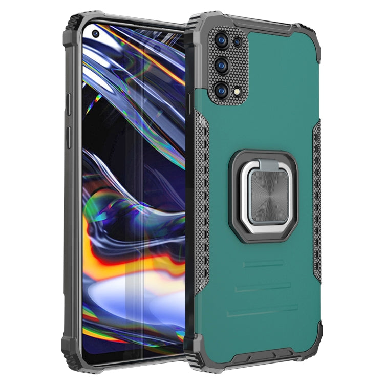 Fierce Warrior Series Armor All-inclusive Shockproof Aluminum Alloy + TPU Protective Case with Ring Holder, For OPPO Reno4 F, For OPPO Reno 5, For OPPO Realme 7 Pro, For OPPO Realme 5, For Tecno Spark 6 Go, For vivo Y20 / Y20i