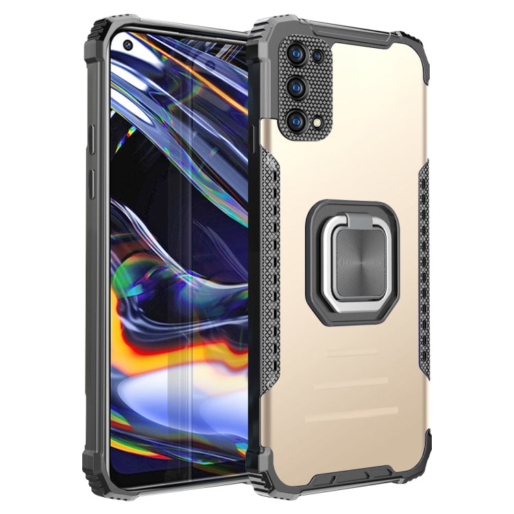 Fierce Warrior Series Armor All-inclusive Shockproof Aluminum Alloy + TPU Protective Case with Ring Holder, For OPPO Reno4 F, For OPPO Reno 5, For OPPO Realme 7 Pro, For OPPO Realme 5, For Tecno Spark 6 Go, For vivo Y20 / Y20i