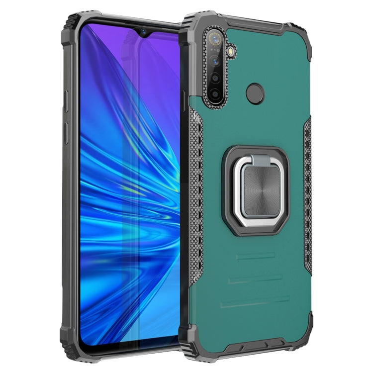 Fierce Warrior Series Armor All-inclusive Shockproof Aluminum Alloy + TPU Protective Case with Ring Holder, For OPPO Reno4 F, For OPPO Reno 5, For OPPO Realme 7 Pro, For OPPO Realme 5, For Tecno Spark 6 Go, For vivo Y20 / Y20i