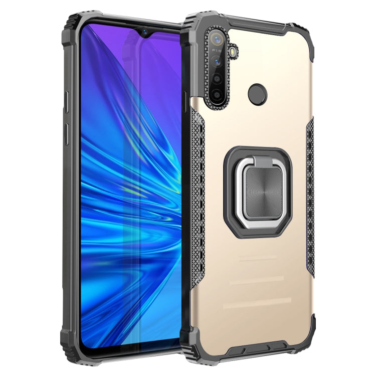 Fierce Warrior Series Armor All-inclusive Shockproof Aluminum Alloy + TPU Protective Case with Ring Holder, For OPPO Reno4 F, For OPPO Reno 5, For OPPO Realme 7 Pro, For OPPO Realme 5, For Tecno Spark 6 Go, For vivo Y20 / Y20i