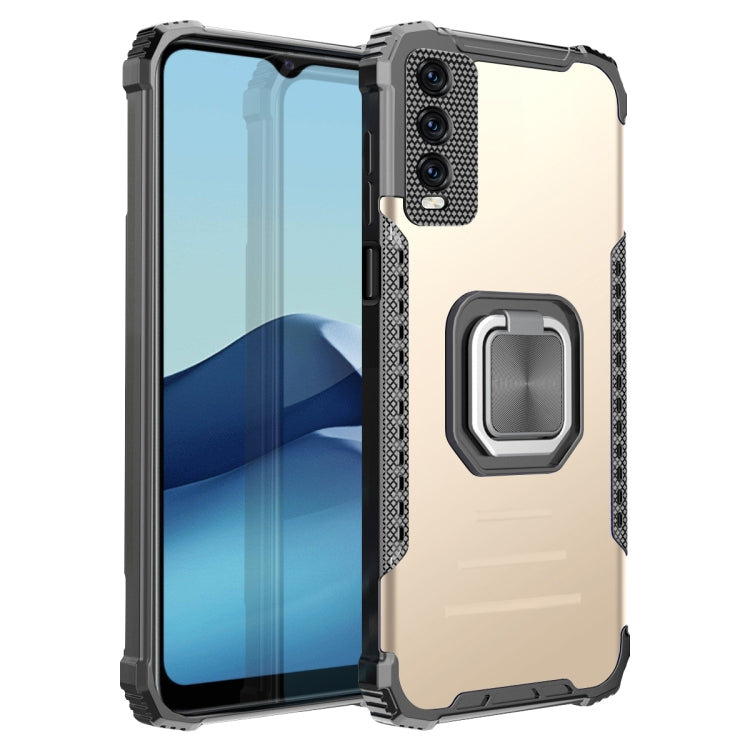 Fierce Warrior Series Armor All-inclusive Shockproof Aluminum Alloy + TPU Protective Case with Ring Holder, For OPPO Reno4 F, For OPPO Reno 5, For OPPO Realme 7 Pro, For OPPO Realme 5, For Tecno Spark 6 Go, For vivo Y20 / Y20i