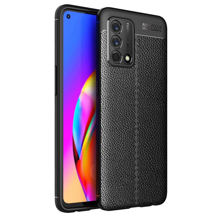 Litchi Texture TPU Shockproof Case, For OPPO F19, For OPPO Realme X7 Pro Ultra