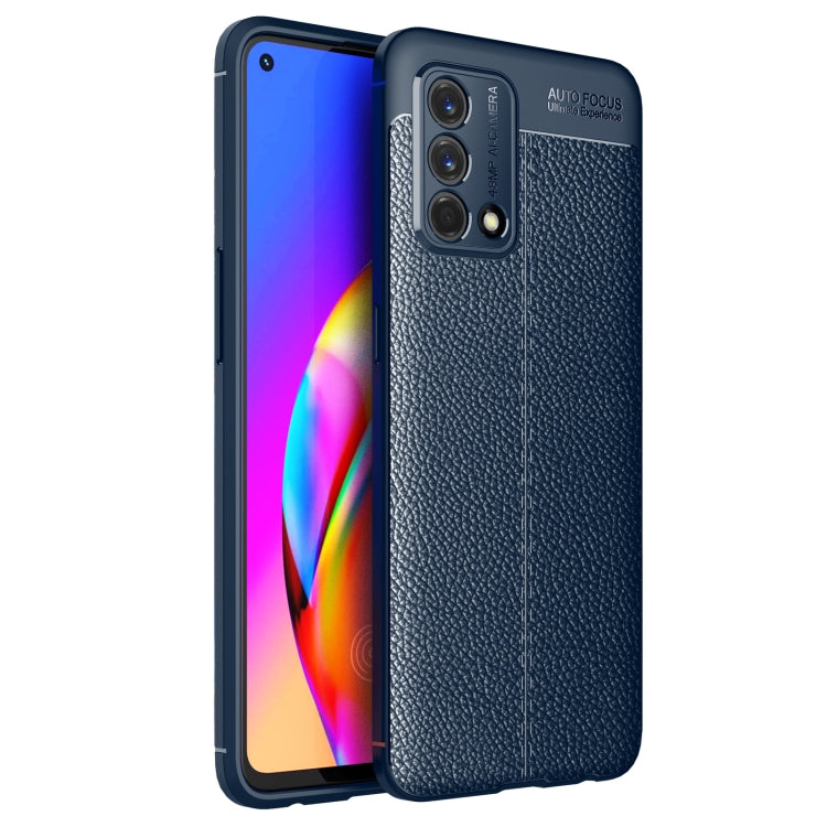 Litchi Texture TPU Shockproof Case, For OPPO F19, For OPPO Realme X7 Pro Ultra