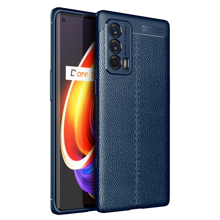 Litchi Texture TPU Shockproof Case, For OPPO F19, For OPPO Realme X7 Pro Ultra