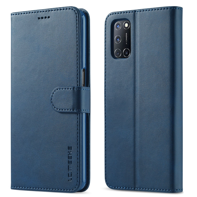 LC.IMEEKE Calf Texture Horizontal Flip Leather Case, with Holder & Card Slots & Wallet, For OPPO Realme C21 / C20, For OPPO A55 5G / A54 4G, For OPPO A72 / A73 / A53 5G