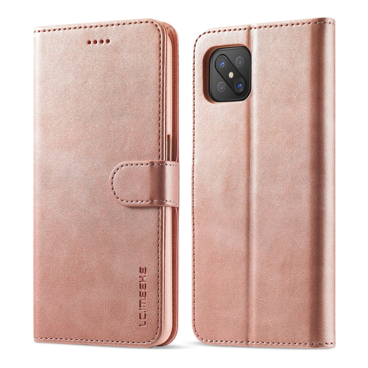 LC.IMEEKE Calf Texture Horizontal Flip Leather Case, with Holder & Card Slots & Wallet, For OPPO Realme C21 / C20, For OPPO A55 5G / A54 4G, For OPPO A72 / A73 / A53 5G