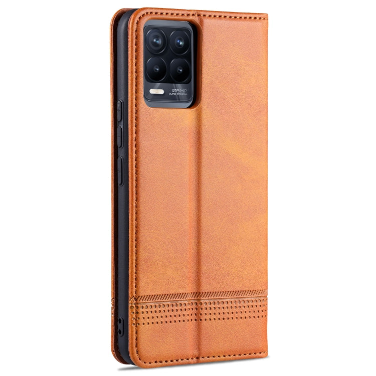 AZNS Magnetic Calf Texture Horizontal Flip Leather Case with Card Slots &amp; Holder &amp; Wallet, For Xiaomi Mi 11 Pro, For OPPO Realme 8 / 8 Pro