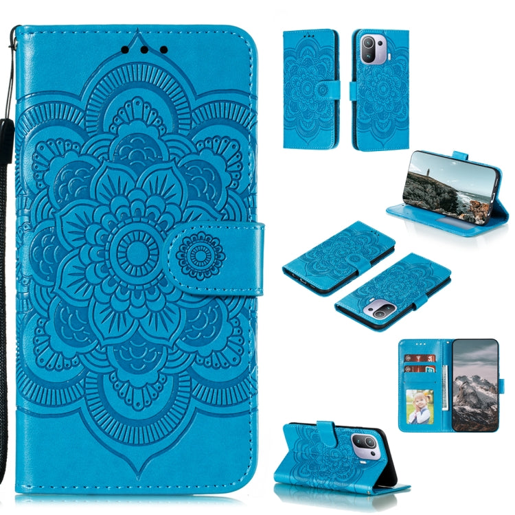 Mandala Embossing Pattern Horizontal Flip PU Leather Case with Holder & Card Slots & Walle & Lanyard, For OPPO Find X3 / Find X3 Pro, For OPPO Reno5 Pro 5G, For Xiaomi Mi 11 Lite, For Xiaomi Mi 11 Pro