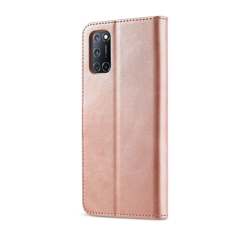 LC.IMEEKE Calf Texture Horizontal Flip Leather Case, with Holder &amp; Card Slots &amp; Wallet, For OPPO F19 / A74 4G, For OPPO Realme C15 / C12 / C25
