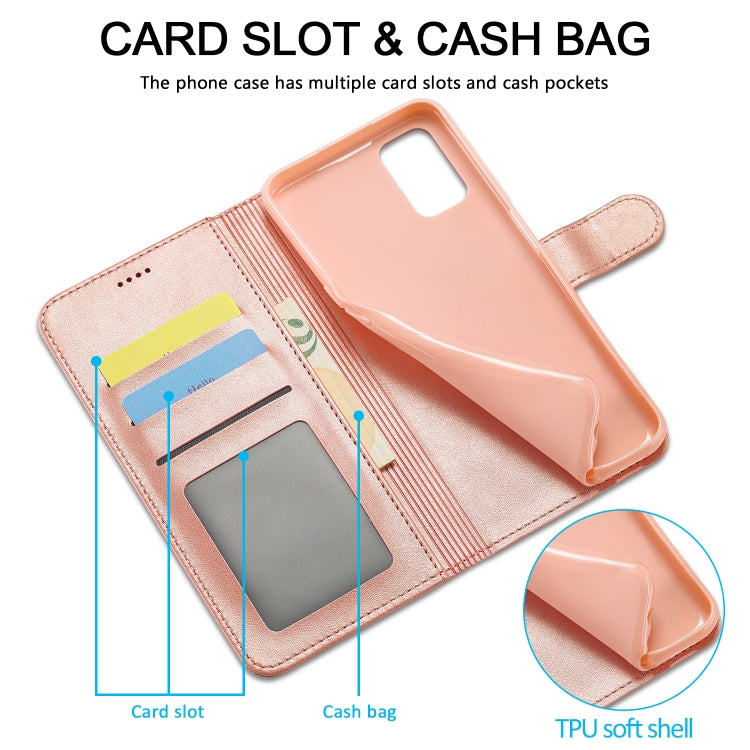 LC.IMEEKE Calf Texture Horizontal Flip Leather Case, with Holder & Card Slots & Wallet, For OPPO F19 / A74 4G, For OPPO Realme C15 / C12 / C25