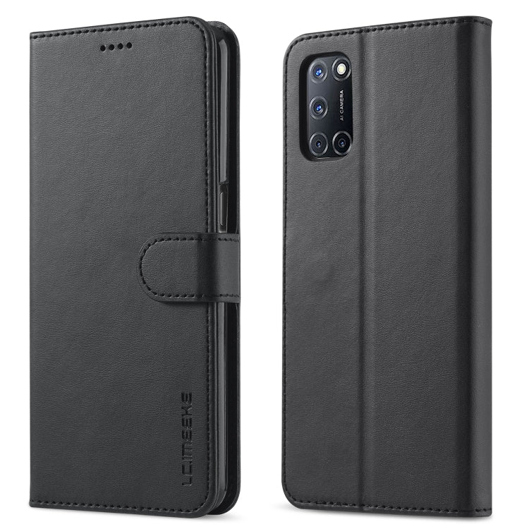 For OPPO F19 Pro / A94 5G LC.IMEEKE Calf Texture Horizontal Flip Leather Case with Holder &amp; Card Slots &amp; Wallet (Brown), For OPPO F19 Pro / A94 5G