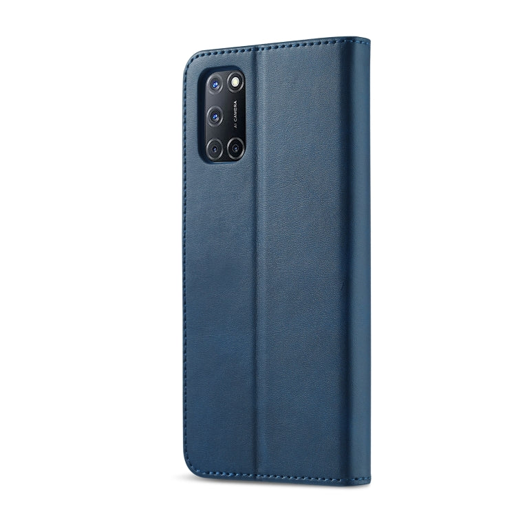 For OPPO F19 Pro / A94 5G LC.IMEEKE Calf Texture Horizontal Flip Leather Case with Holder &amp; Card Slots &amp; Wallet (Brown), For OPPO F19 Pro / A94 5G