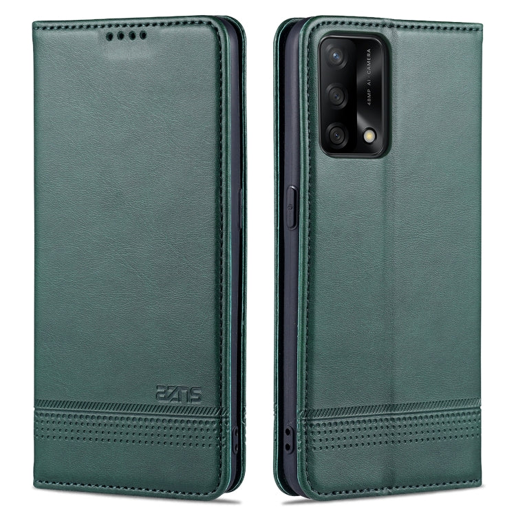 AZNS Magnetic Calf Texture Horizontal Flip Leather Case with Card Slots &amp; Holder &amp; Wallet, For OPPO A74 4G / F19, For OPPO Realme C15 / C12 / C25 / Narzo 30A