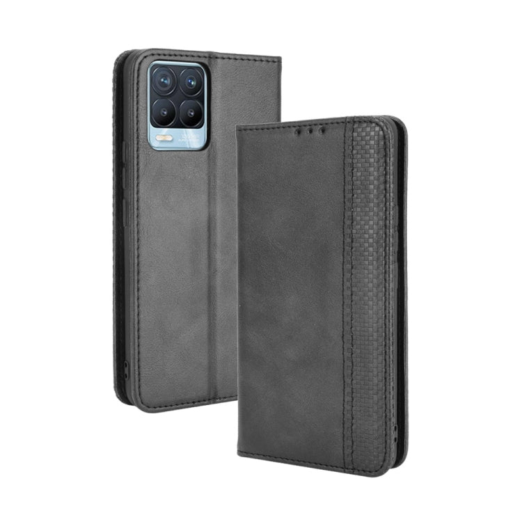 Magnetic Buckle Retro Crazy Horse Texture Horizontal Flip Leather Case with Holder & Card Slots & Photo Frame, For OPPO A54 5G / A74 5G / A93 5G, For OPPO A55 5G / A53s 5G, For OPPO A74 4G / F19 4G, For OPPO A94 5G / Reno5Z 5G / F19 Pro+ 5G