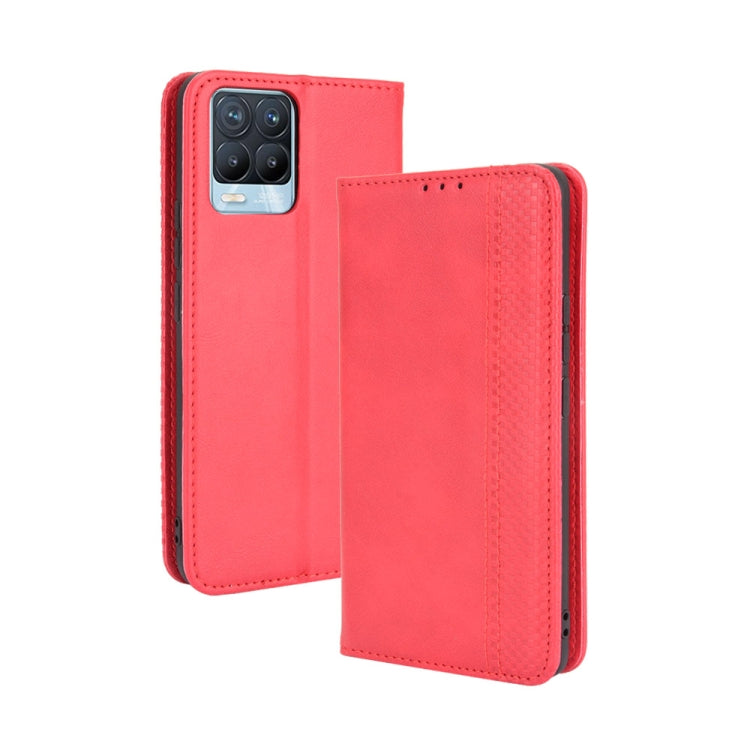 Magnetic Buckle Retro Crazy Horse Texture Horizontal Flip Leather Case with Holder & Card Slots & Photo Frame, For OPPO A54 5G / A74 5G / A93 5G, For OPPO A55 5G / A53s 5G, For OPPO A74 4G / F19 4G, For OPPO A94 5G / Reno5Z 5G / F19 Pro+ 5G