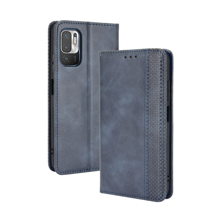 Magnetic Buckle Retro Crazy Horse Texture Horizontal Flip Leather Case with Holder & Card Slots & Photo Frame, For OPPO A54 5G / A74 5G / A93 5G, For OPPO A55 5G / A53s 5G, For OPPO A74 4G / F19 4G, For OPPO A94 5G / Reno5Z 5G / F19 Pro+ 5G