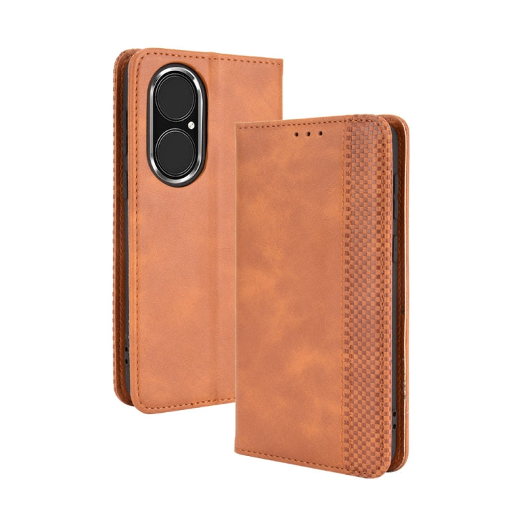 Magnetic Buckle Retro Crazy Horse Texture Horizontal Flip Leather Case with Holder & Card Slots & Photo Frame, For Huawei P50, For Rakuten Big S, For Blackview A70 (2021), For Motorola Moto G50, For Oukitel C23 Pro, For Samsung Galaxy A22 5G