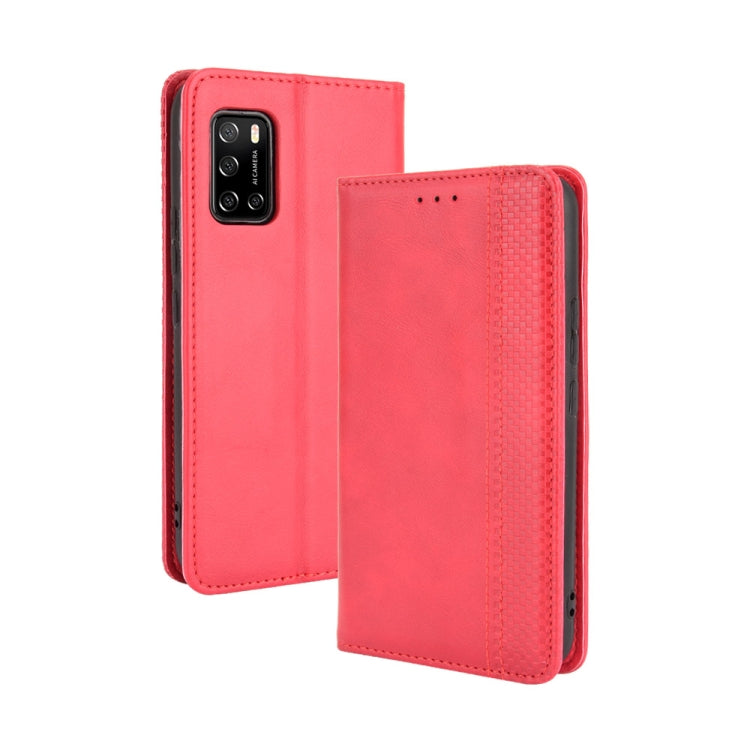 Magnetic Buckle Retro Crazy Horse Texture Horizontal Flip Leather Case with Holder & Card Slots & Photo Frame, For Huawei P50, For Rakuten Big S, For Blackview A70 (2021), For Motorola Moto G50, For Oukitel C23 Pro, For Samsung Galaxy A22 5G