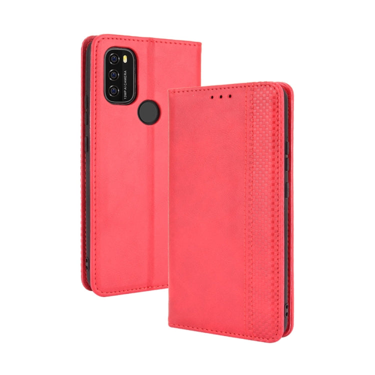 Magnetic Buckle Retro Crazy Horse Texture Horizontal Flip Leather Case with Holder &amp; Card Slots &amp; Photo Frame, For Huawei P50, For Rakuten Big S, For Blackview A70 (2021), For Motorola Moto G50, For Oukitel C23 Pro, For Samsung Galaxy A22 5G