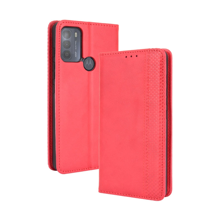 Magnetic Buckle Retro Crazy Horse Texture Horizontal Flip Leather Case with Holder &amp; Card Slots &amp; Photo Frame, For Huawei P50, For Rakuten Big S, For Blackview A70 (2021), For Motorola Moto G50, For Oukitel C23 Pro, For Samsung Galaxy A22 5G
