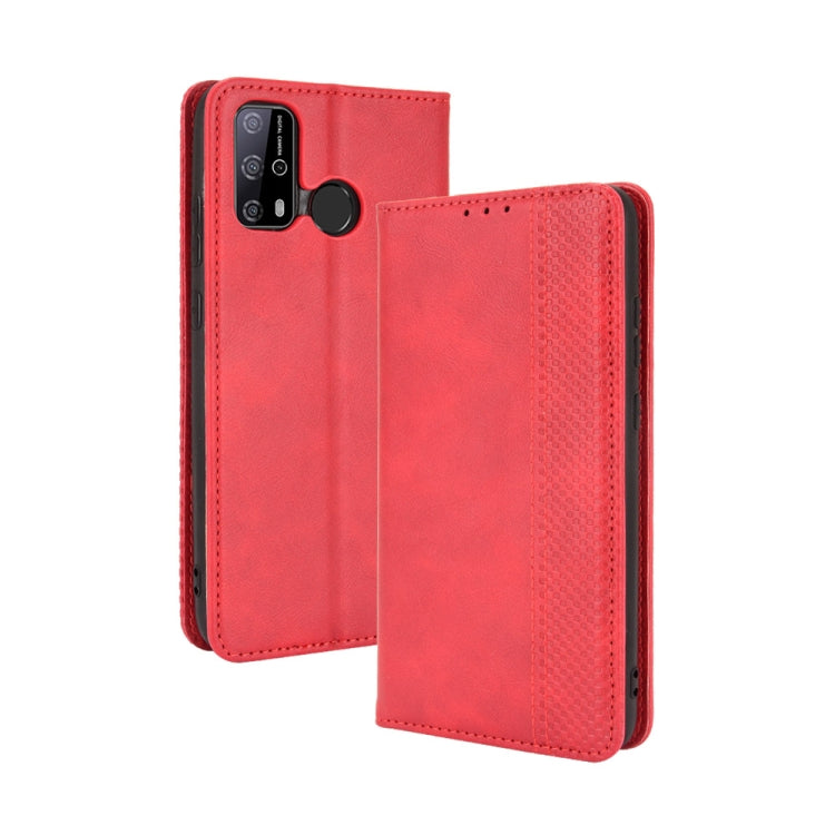 Magnetic Buckle Retro Crazy Horse Texture Horizontal Flip Leather Case with Holder &amp; Card Slots &amp; Photo Frame, For Huawei P50, For Rakuten Big S, For Blackview A70 (2021), For Motorola Moto G50, For Oukitel C23 Pro, For Samsung Galaxy A22 5G